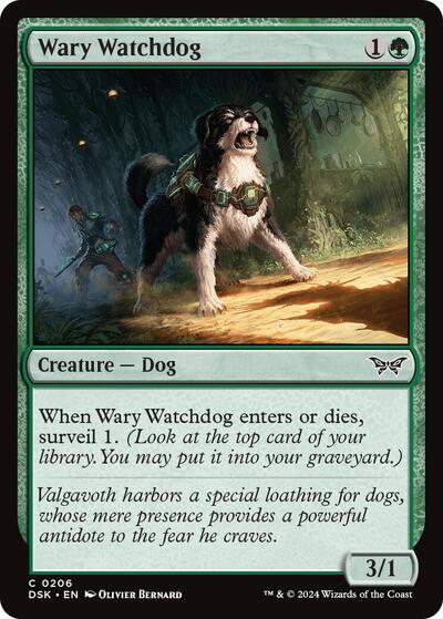 Wary Watchdog, Duskmourn: House of Horror