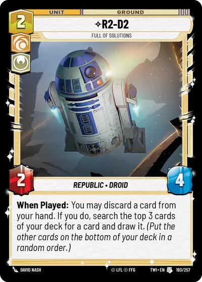 R2-D2 - Full of Solutions, Twilight of the Republic