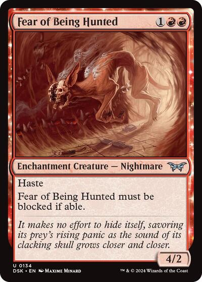 Fear of Being Hunted, Duskmourn: House of Horror