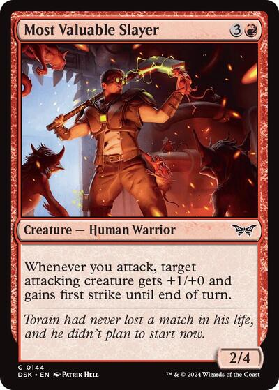 Most Valuable Slayer, Duskmourn: House of Horror