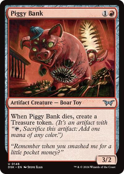Piggy Bank, Duskmourn: House of Horror