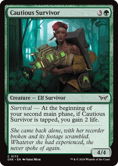 Cautious Survivor, Duskmourn: House of Horror