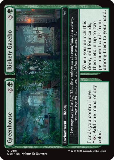 Greenhouse // Rickety Gazebo, Duskmourn: House of Horror