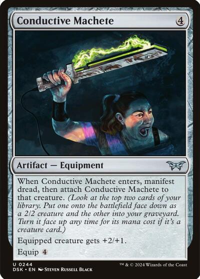 Conductive Machete, Duskmourn: House of Horror