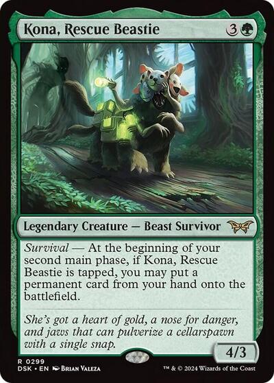 Kona, Rescue Beastie (0299), Duskmourn: House of Horror