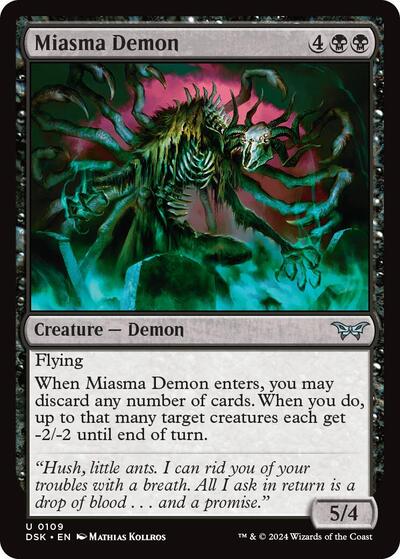 Miasma Demon, Duskmourn: House of Horror