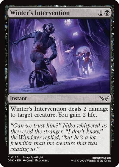 Winter's Intervention, Duskmourn: House of Horror