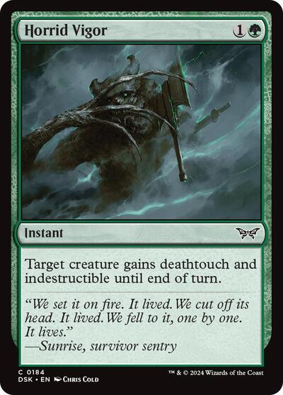Horrid Vigor, Duskmourn: House of Horror