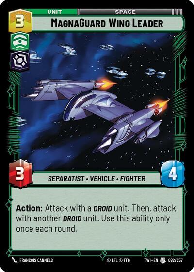 MagnaGuard Wing Leader, Twilight of the Republic