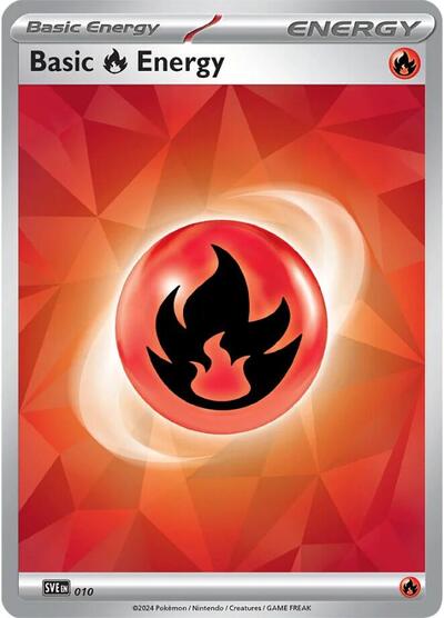Basic Fire Energy - 010, SVE: Scarlet & Violet Energies