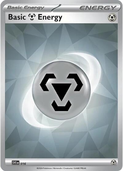 Basic Metal Energy - 016, SVE: Scarlet & Violet Energies