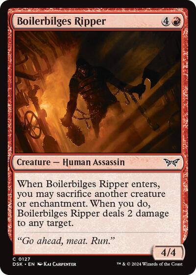 Boilerbilges Ripper, Duskmourn: House of Horror
