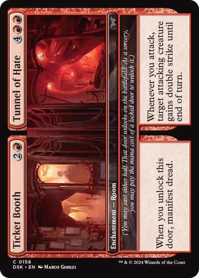 Ticket Booth // Tunnel of Hate, Duskmourn: House of Horror