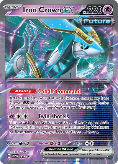 Iron Crown ex - 146, SV: Scarlet & Violet Promo Cards