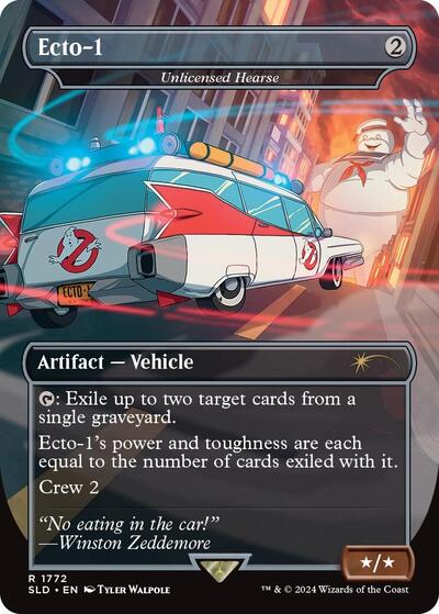 Ecto-1 - Unlicensed Hearse, Secret Lair Drop Series