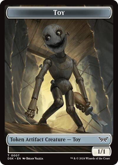 Toy // Spider Double-Sided Token, Duskmourn: House of Horror