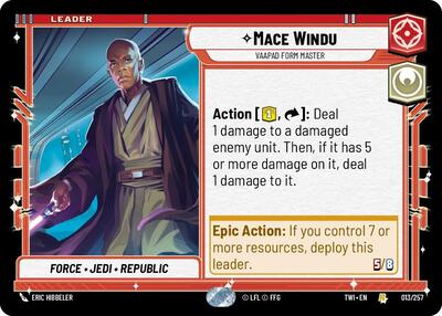 Mace Windu - Vaapad Form Master, Twilight of the Republic