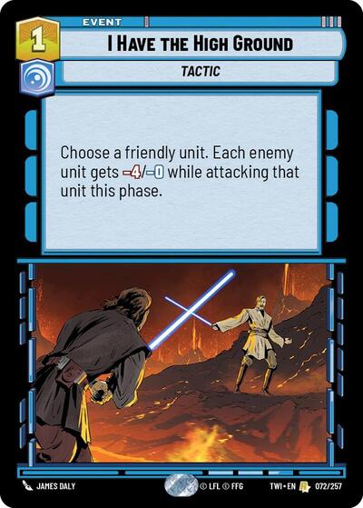I Have The High Ground, Twilight of the Republic