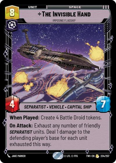 The Invisible Hand - Imposing Flagship, Twilight of the Republic