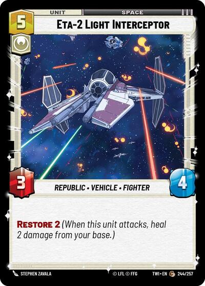 ETA-2 Light Interceptor, Twilight of the Republic