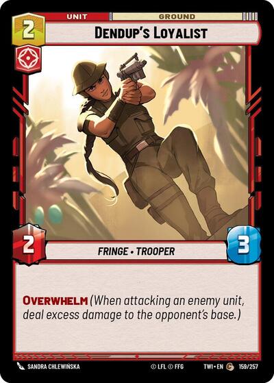 Dendup's Loyalist, Twilight of the Republic