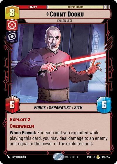 Count Dooku - Fallen Jedi, Twilight of the Republic