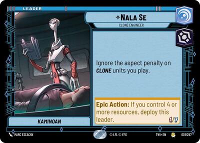 Nala Se - Clone Engineer, Twilight of the Republic