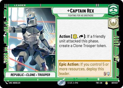 Captain Rex - Fighting For His Brothers, Twilight of the Republic