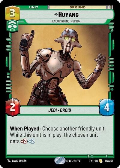Huyang - Enduring Instructor, Twilight of the Republic