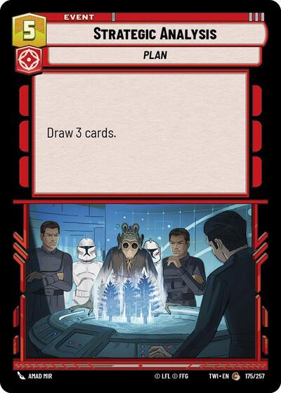 Strategic Analysis, Twilight of the Republic