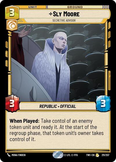 Sly Moore - Secretive Advisor, Twilight of the Republic
