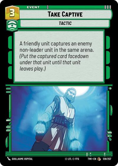 Take Captive, Twilight of the Republic