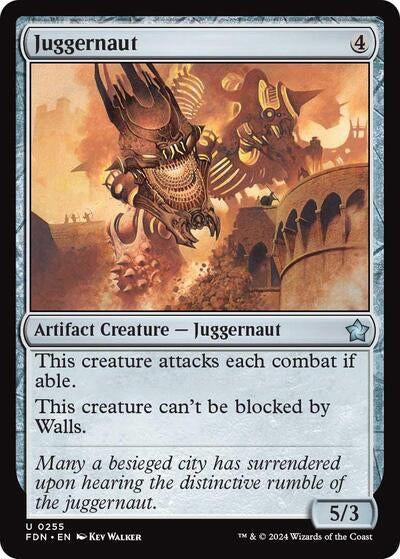 Juggernaut, Foundations