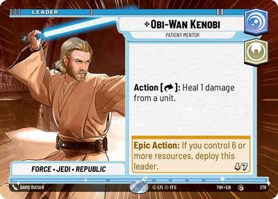 Obi-Wan Kenobi - Patient Mentor (Hyperspace), Twilight of the Republic