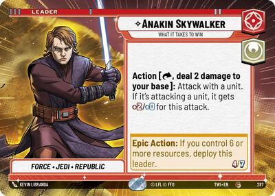Anakin Skywalker - What it Takes to Win (Hyperspace), Twilight of the Republic