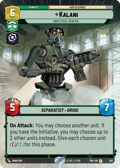 Kalani - Analytical General (Hyperspace), Twilight of the Republic