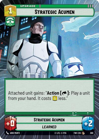 Strategic Acumen (Hyperspace), Twilight of the Republic
