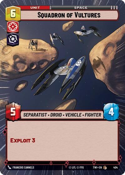 Squadron of Vultures (Hyperspace), Twilight of the Republic