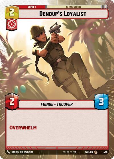 Dendup's Loyalist (Hyperspace), Twilight of the Republic