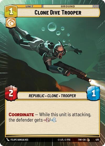 Clone Dive Trooper (Hyperspace), Twilight of the Republic