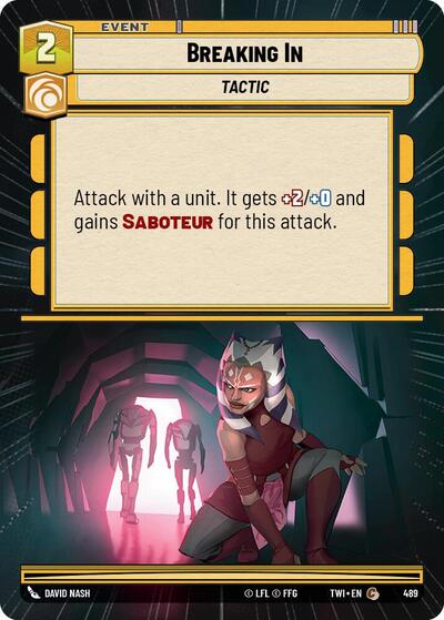 Breaking In (Hyperspace), Twilight of the Republic