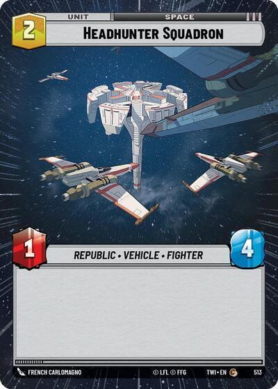 Headhunter Squadron (Hyperspace), Twilight of the Republic