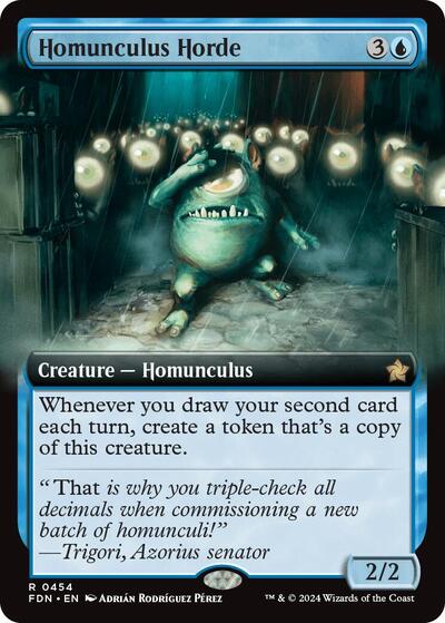 Homunculus Horde (Extended Art), Foundations