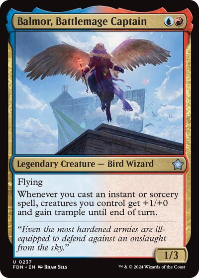 Balmor, Battlemage Captain, Foundations
