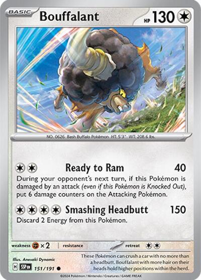 Bouffalant, SV08: Surging Sparks