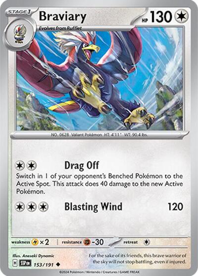 Braviary, SV08: Surging Sparks