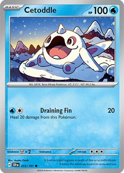 Cetoddle, SV08: Surging Sparks