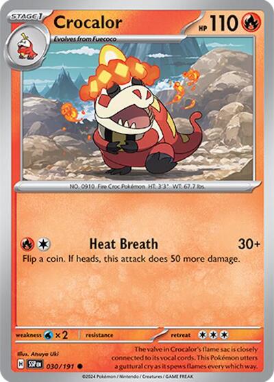 Crocalor, SV08: Surging Sparks