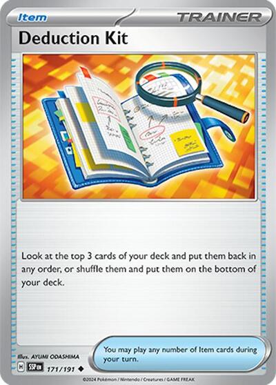 Deduction Kit, SV08: Surging Sparks