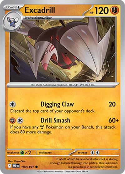 Excadrill, SV08: Surging Sparks